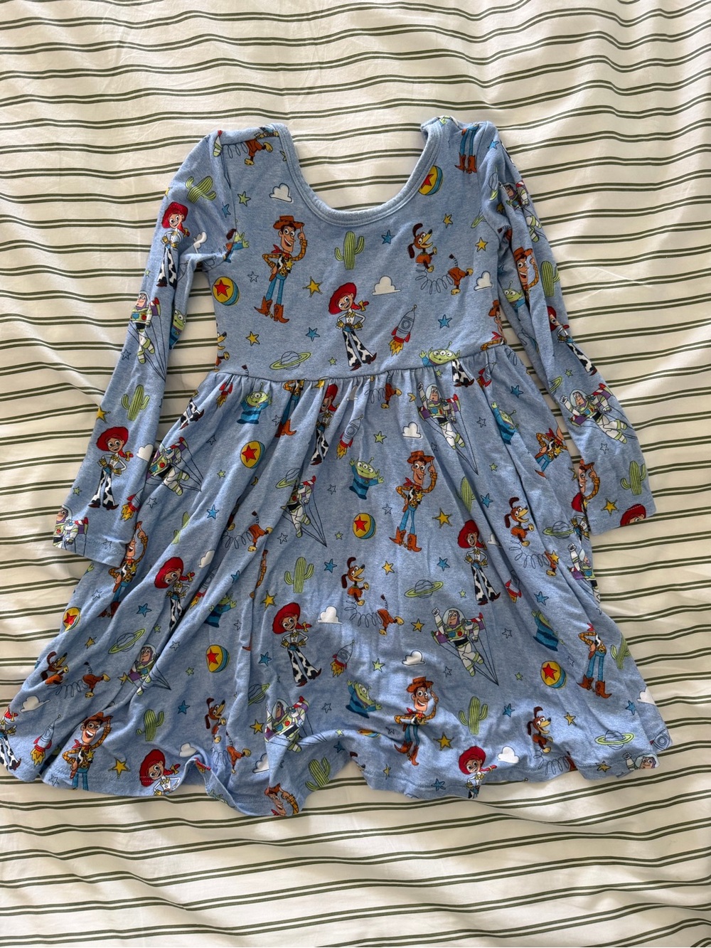 Little sleepies blue OG Toy Story pals twirl dress
